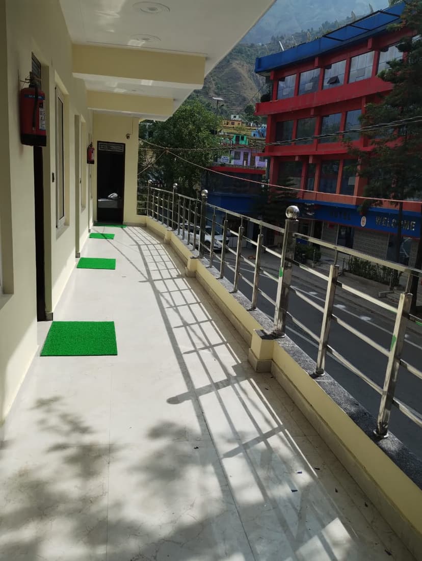 Luxury hotel exterior